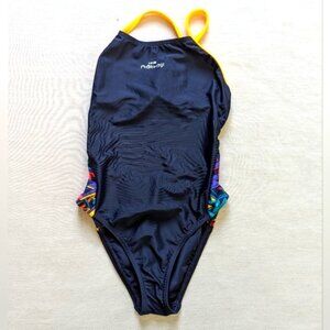 Nabaiji Girls' Lexa Chlorine-Resistant One-Piece Swimsuit